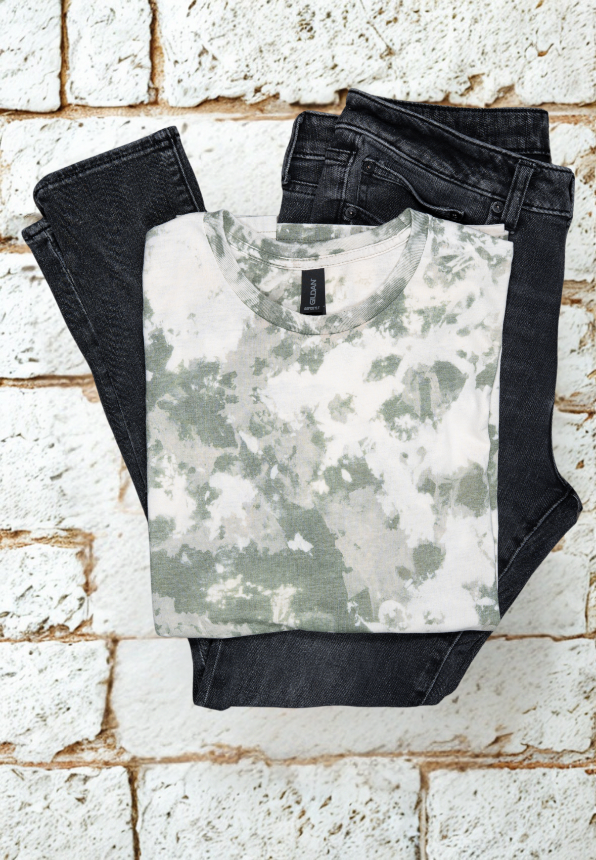 Moss Fade Bleach Tee